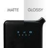 Matte v. Glossy Sapphire 2